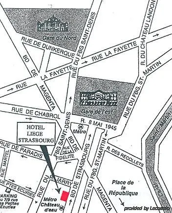 Otel Liege Strasbourg